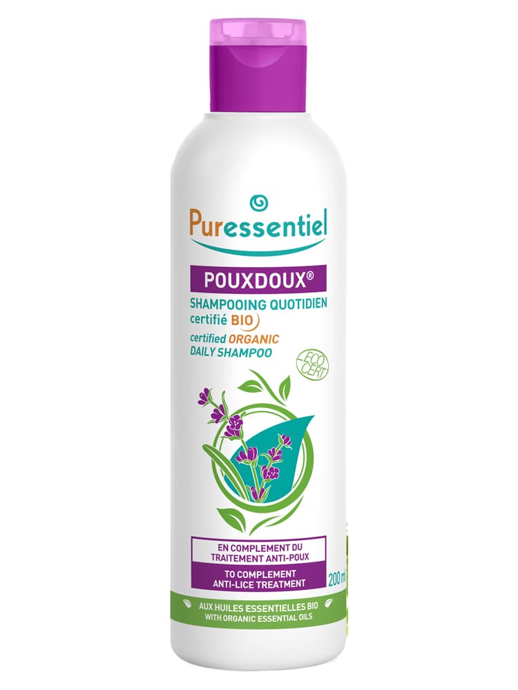 Puressentiel Shampooing Quotidien Pouxdoux® Certifié Bio** - 200 ml