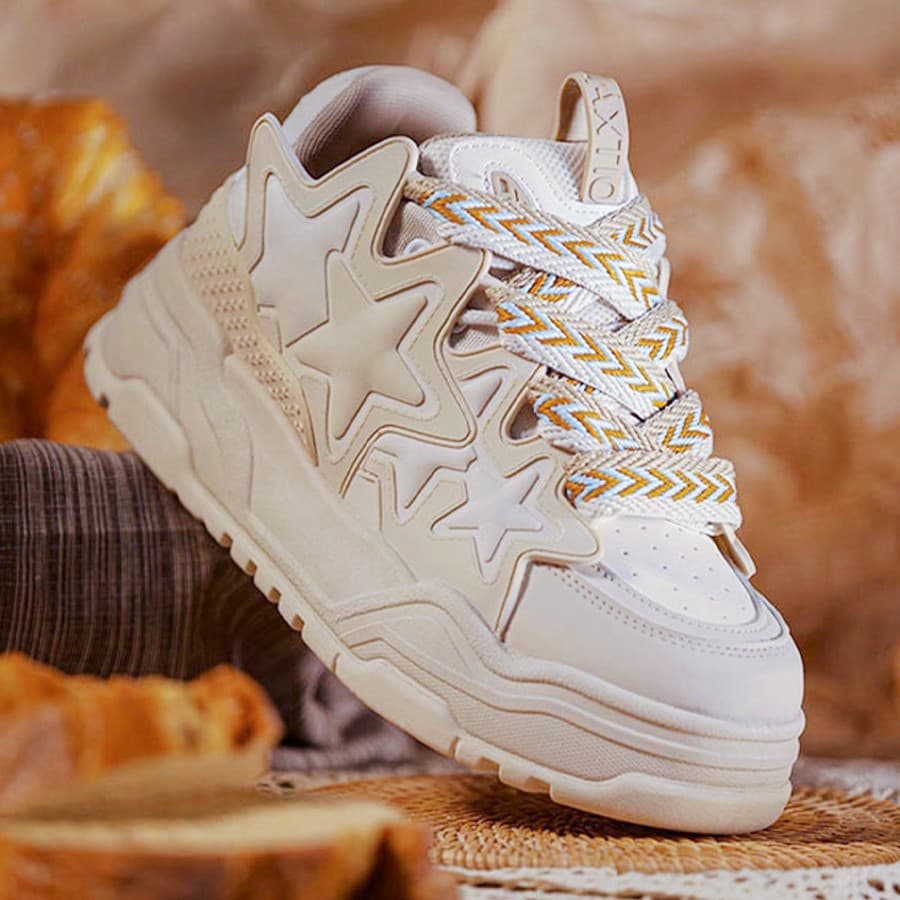Nouvelle Arrivée De Chaussures De Sport Confortables Pour Femme Avec Baskets Basses Et Bout Rond, Décontractées, Tendance Pour Le Printemps/automne