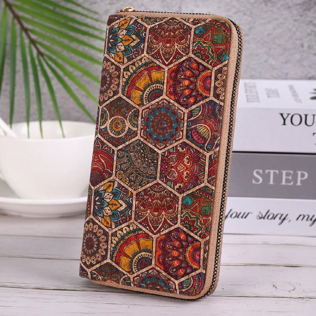 Portefeuille long pour femme en PU pour commerce transfrontalier, grand format à soufflet pour accueillir des cartes, imprimé léopard,
