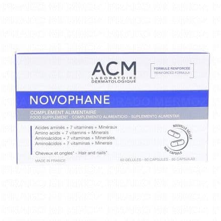 ACM Novophane - Cheveux & ongles boîte de 60 gélules