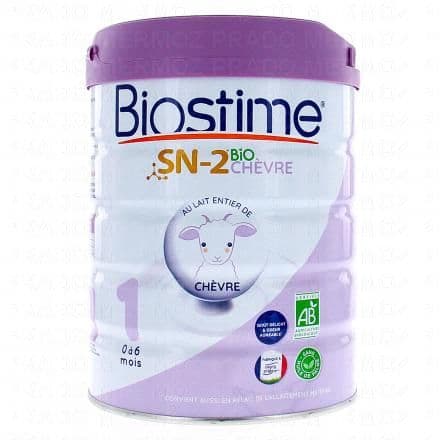 BIOSTIME SN-2 Bio Chèvre Lait infantile 1er âge 800g