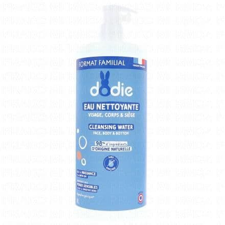 DODIE Hygiène et Soin - Eau nettoyante 3 en 1 bio flacon 1l